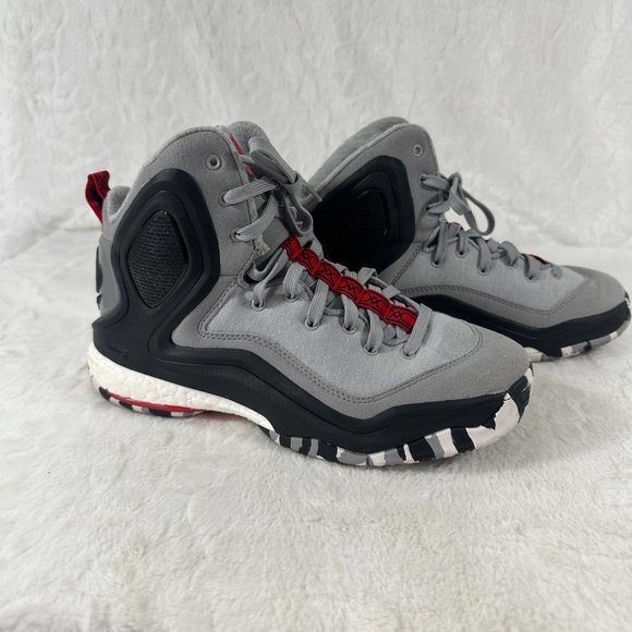 Rare 2015 D Rose 5 Boost \'Light Onix\' C77900  SZ 5.5 Chicago Bulls Hi Tops main image 10